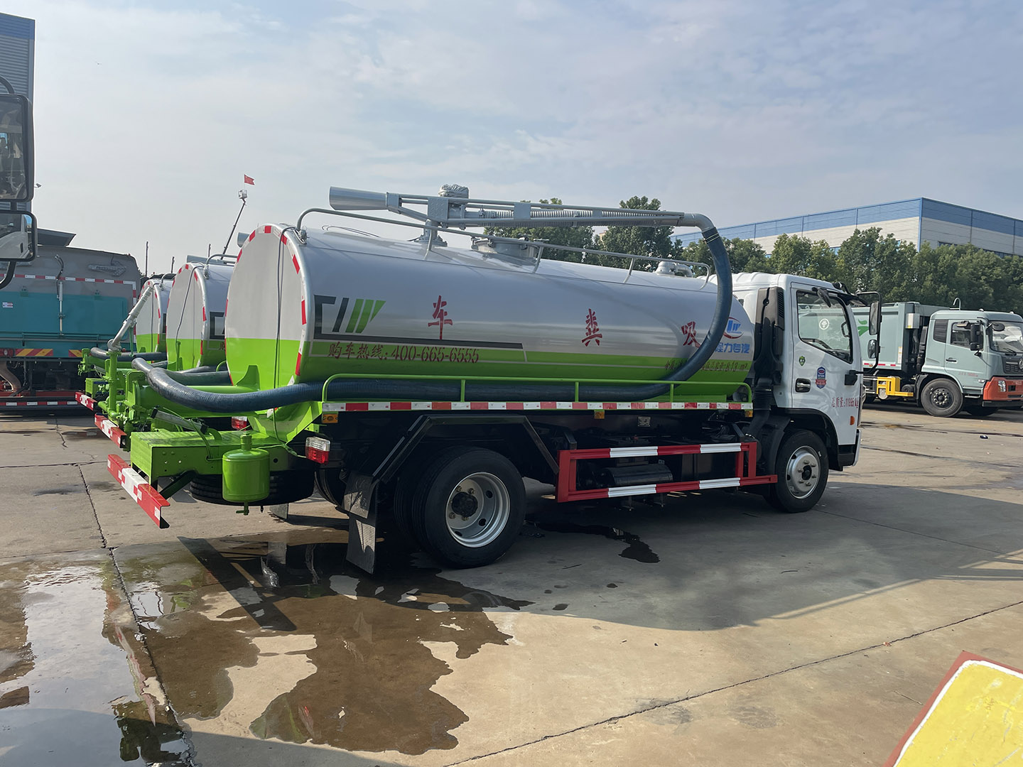 凯时优质运营商专汽东风多利卡8方吸粪车